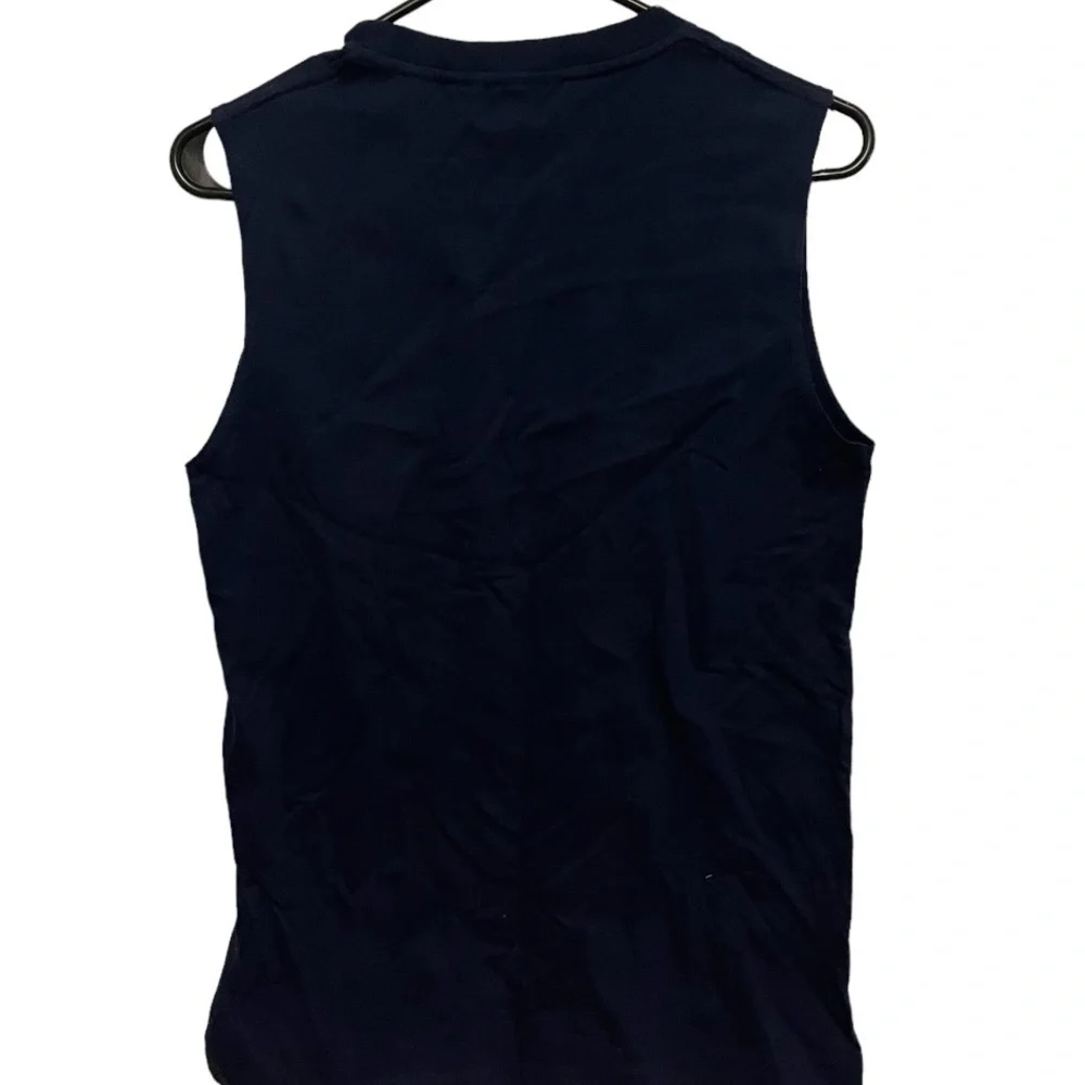 NWT Bum Equipment Navy Blue Sleeveless Tank Top Size 10/12 Large